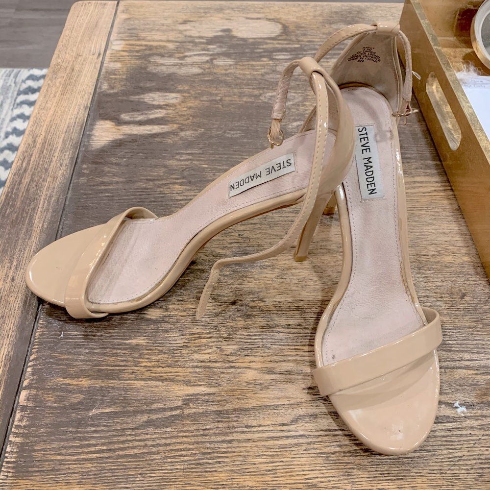 Nude Steve Madden High Heels in Size 8.5